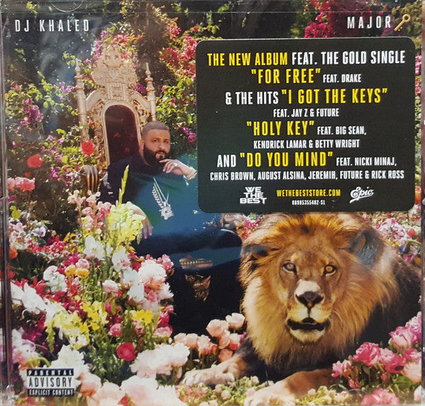 DJ Khaled "Major Key" (CD)-CDs-UnDigable Digs