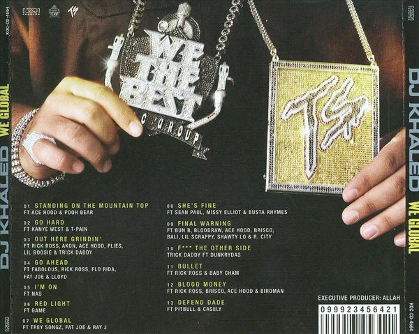 DJ Khaled "We Global" (CD)-CDs-UnDigable Digs