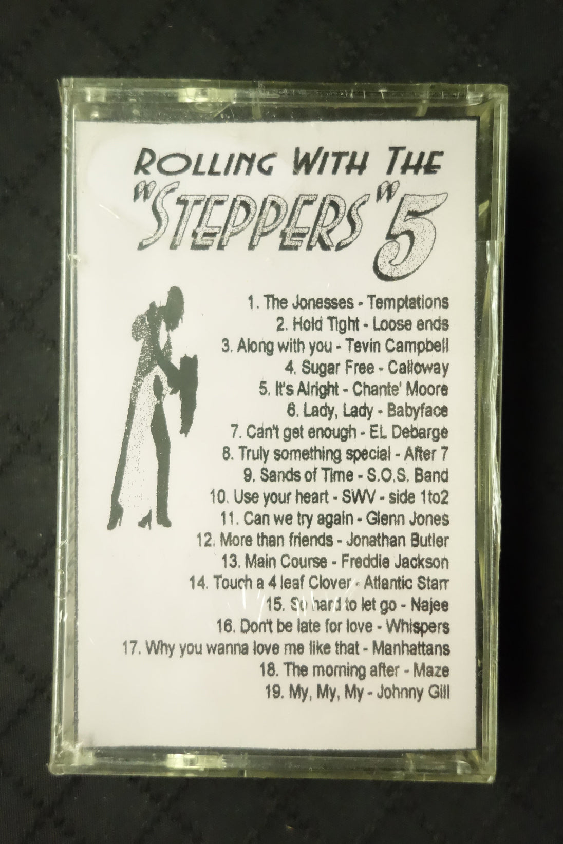 DJ Leon Jr. "Rollin With The Steppers" Tape 5-Cassette Tapes-UnDigable Digs