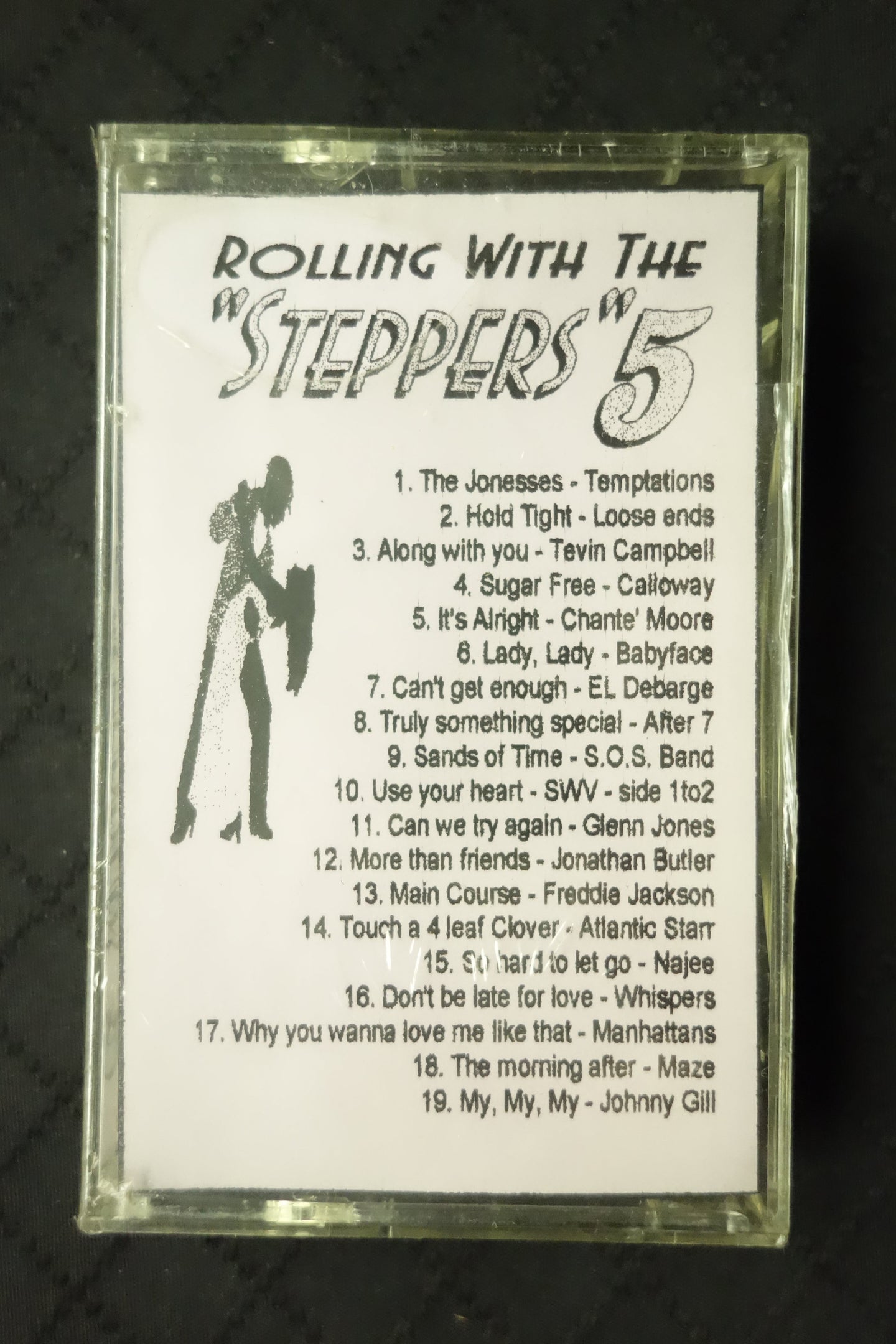 DJ Leon Jr. "Rollin With The Steppers" Tape 5-Cassette Tapes-UnDigable Digs