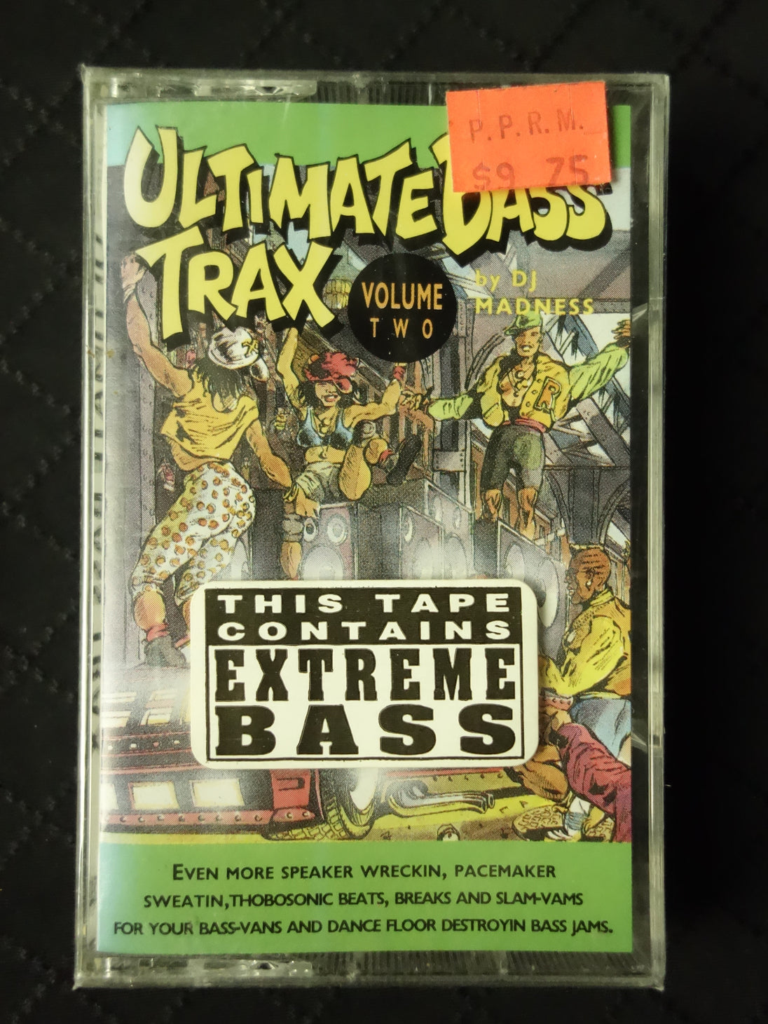 DJ Madness "Ultimate Bass Trax (Volume Two)"-Cassette Tapes-UnDigable Digs