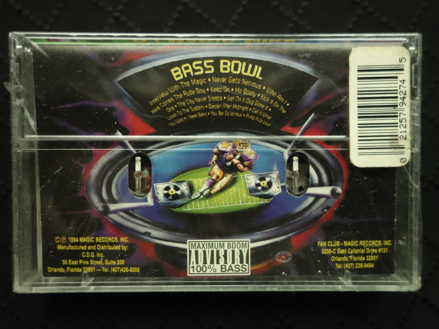 DJ Magic Mike "Bass Bowl"-Cassette Tapes-UnDigable Digs