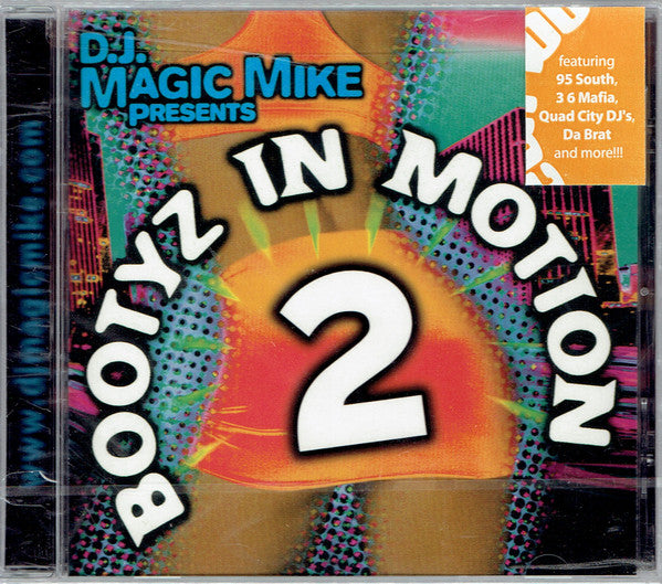 DJ Magic Mike "Bootyz In Motion 2" (CD)-CDs-UnDigable Digs