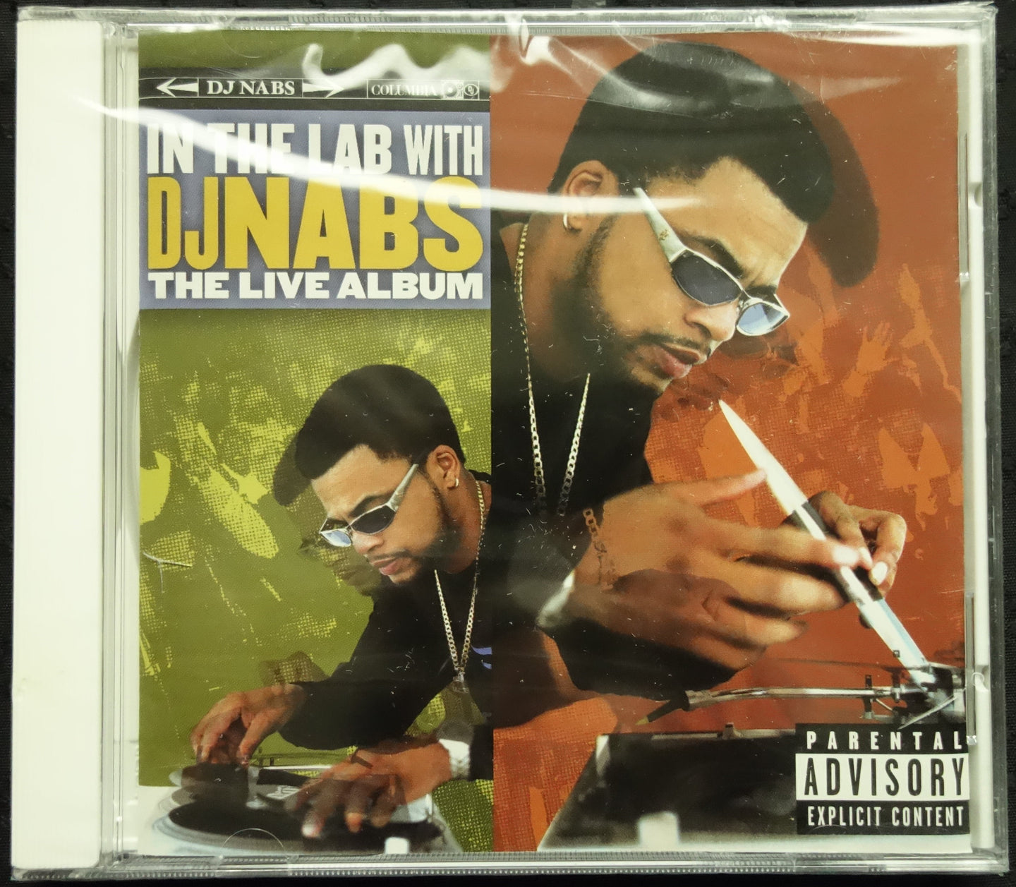 DJ Nabs "In The Lab With DJ Nabs (The Live Album)" (CD)-CDs-UnDigable Digs