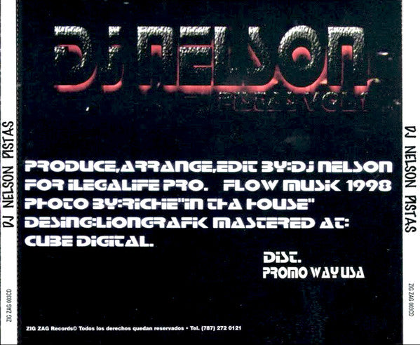 DJ Nelson "Pistas Vol. 1" (CD)-CDs-UnDigable Digs