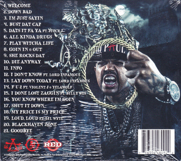 DJ Paul K.O.M "Master Of Evil" (CD)-CDs-UnDigable Digs