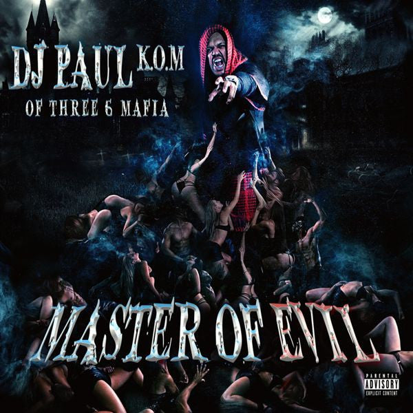 DJ Paul K.O.M "Master Of Evil" (CD)-CDs-UnDigable Digs