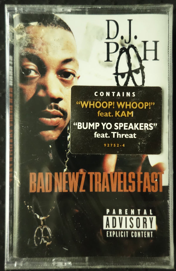 DJ Pooh "Bad Newz Travels Fast"-Cassette Tapes-UnDigable Digs
