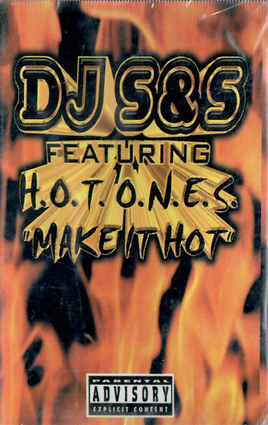 DJ S&S Featuring H.O.T. O.N.E.S. "Make It Hot" (Single)-Cassette Tapes-UnDigable Digs