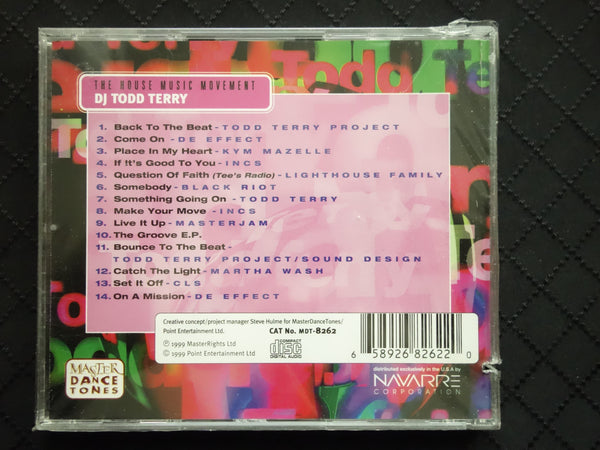 DJ Todd Terry "The House Music Movement" (2xCD)-CDs-UnDigable Digs