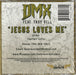DMX f; Troy Bell "Jesus Loves Me" (CD Single)-CDs-UnDigable Digs