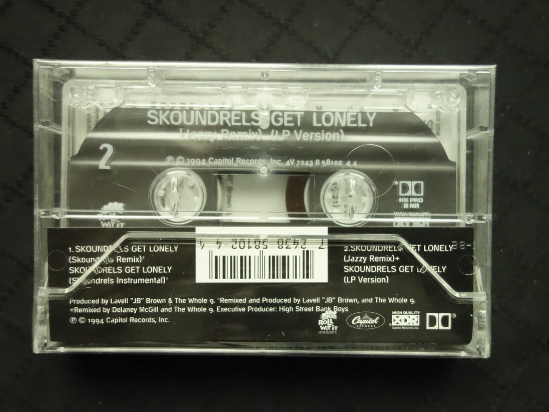 DRS "Skoundrels Get Lonely" (Maxi-Single)-Cassette Tapes-UnDigable Digs