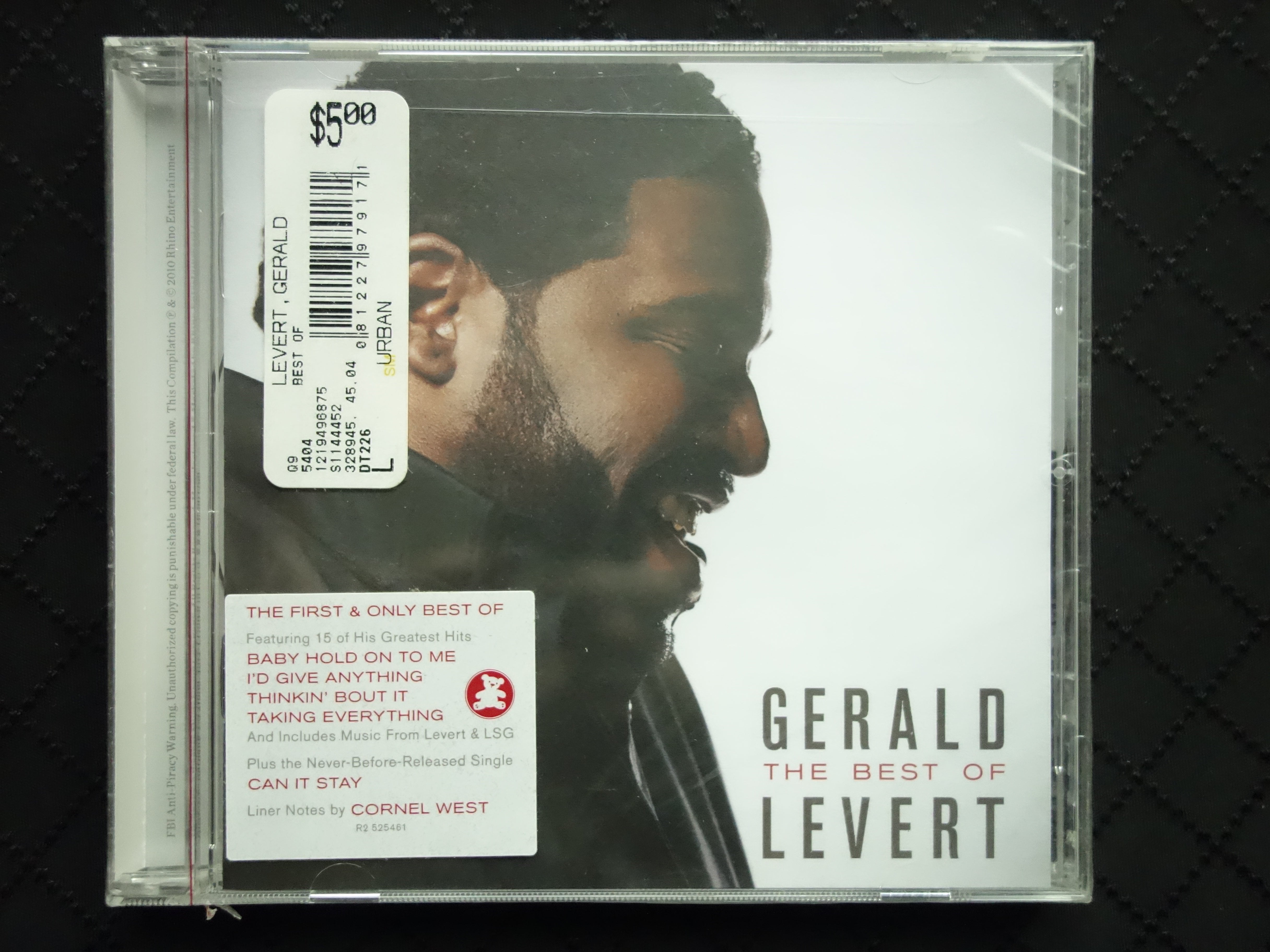 Gerald Levert "The Best Of Gerald LeVert" (CD)