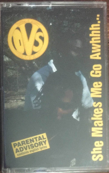 DVS Boyz "She Makes Me Go Awhhh" (Single)-Cassette Tapes-UnDigable Digs