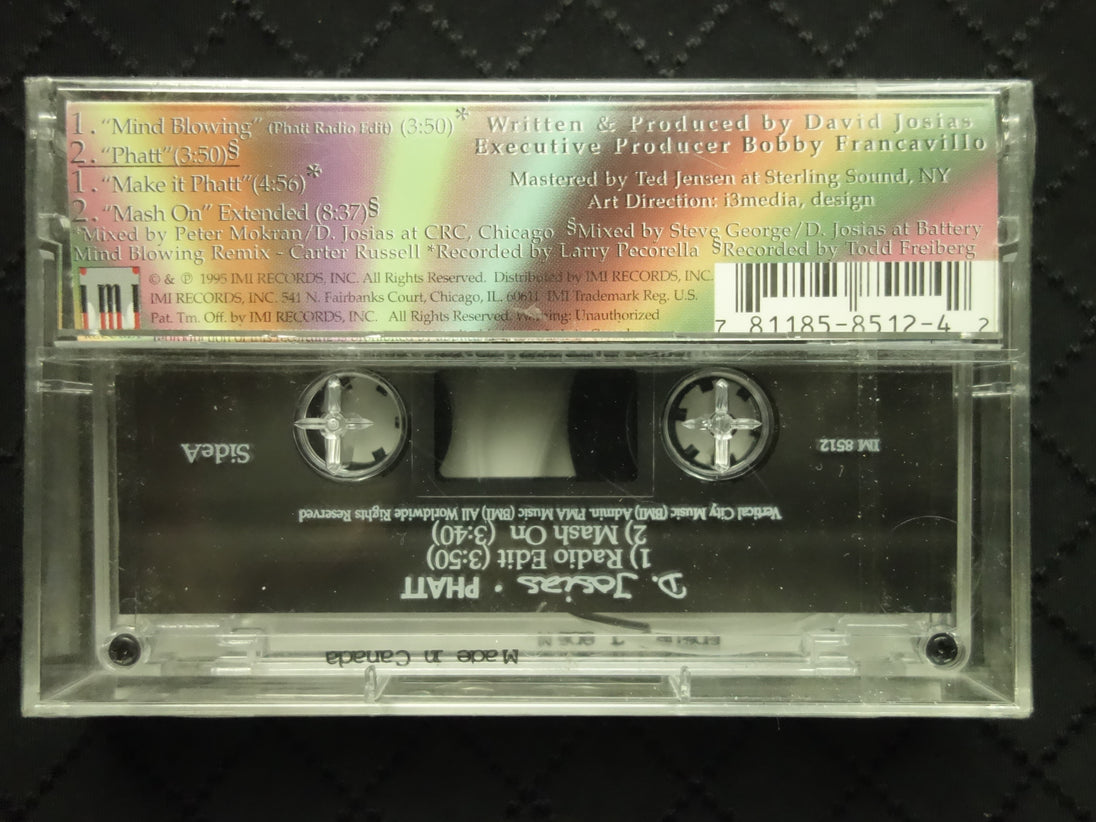 D. Josias "Phatt" (Maxi-Single)-Cassette Tapes-UnDigable Digs