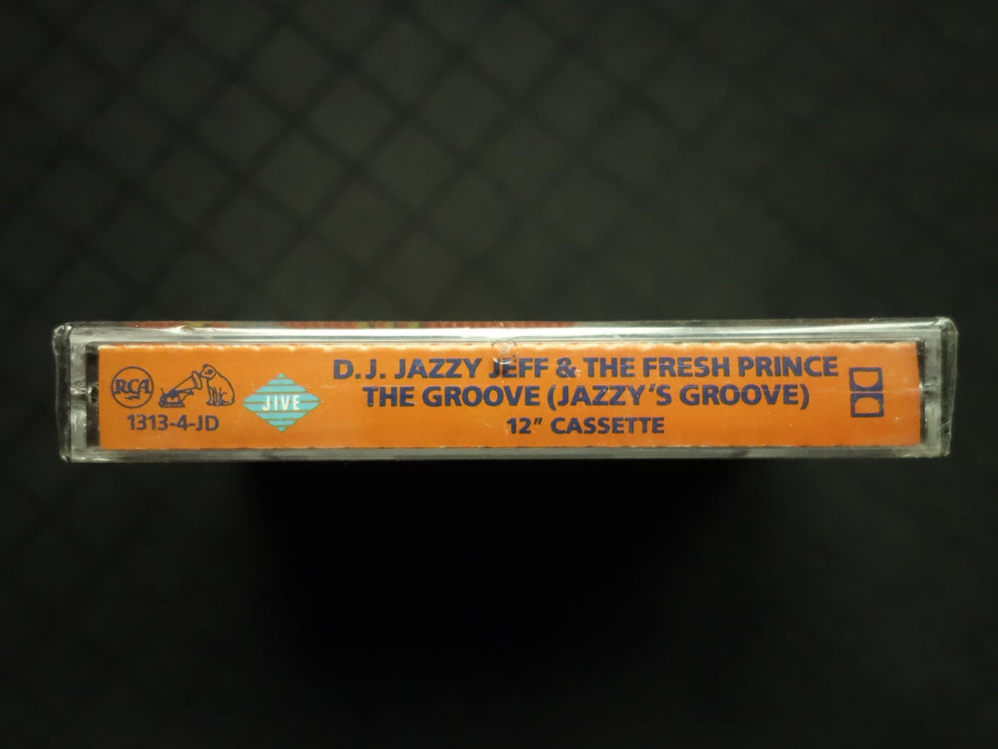 D.J. Jazzy Jeff & The Fresh Prince "The Groove (Jazzy's Groove)" (Maxi-Single)-Cassette Tapes-UnDigable Digs