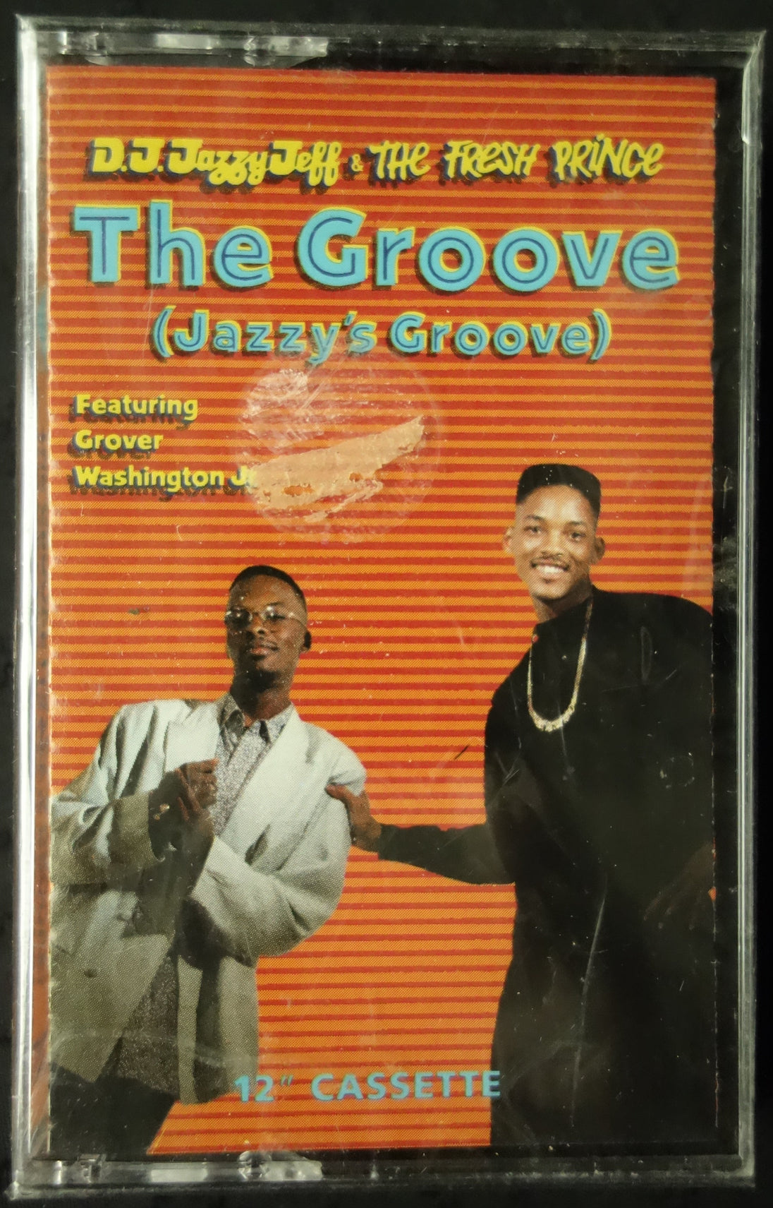D.J. Jazzy Jeff & The Fresh Prince "The Groove (Jazzy's Groove)" (Maxi-Single)-Cassette Tapes-UnDigable Digs