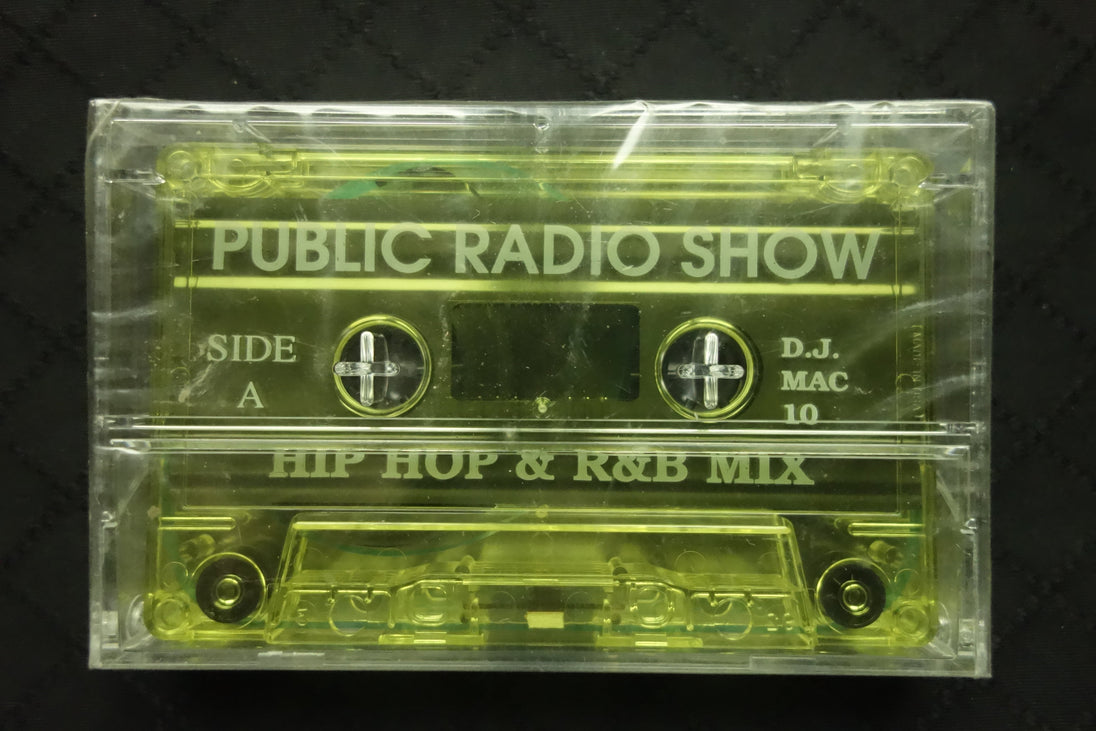 D.J. Mac 10 "Public Radio Show: Hip Hop & R&B Mix"-Cassette Tapes-UnDigable Digs