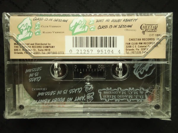 D.J. Magic Mike & M.C. Madness "Class Is In Session" (Maxi-Single)-Cassette Tapes-UnDigable Digs