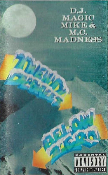 D.J. Magic Mike & M.C. Madness "Twenty Degrees Below Zero"-Cassette Tapes-UnDigable Digs