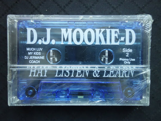 D.J. Mookie-D "VOL-4: "Hay" Listen & Learn"-Cassette Tapes-UnDigable Digs