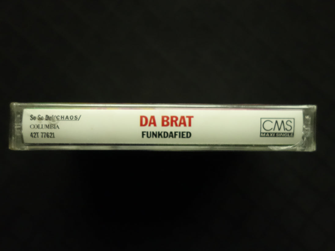 Da Brat "Funkdafied" (Maxi-Single)-Cassette Tapes-UnDigable Digs