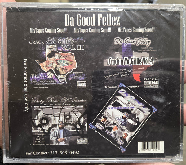 Da Good Fellez "Crack N Yo Grille" (Vol. III) (CD)-CDs-UnDigable Digs