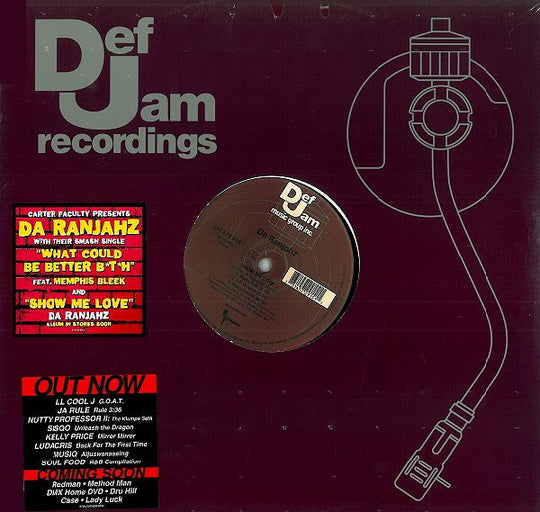 Da Ranjahz "Show Me Love / What Could Be Better B*t*h" (12" Single)-Vinyl Records-UnDigable Digs