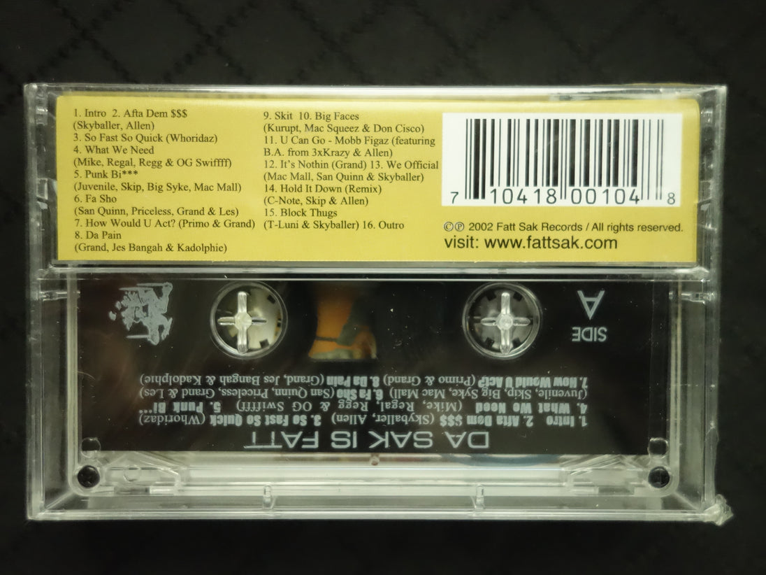 Da Sak Is Fatt Volume #1: 7 Years In The Game-Cassette Tapes-UnDigable Digs
