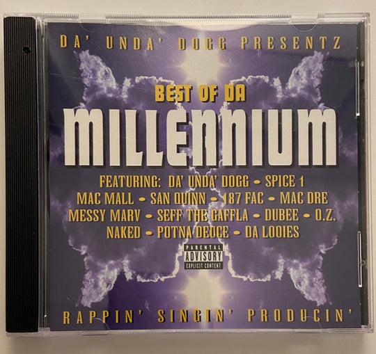 Da' Unda' Dogg Presentz: Best Of Da Millennium(CD)-CDs-UnDigable Digs