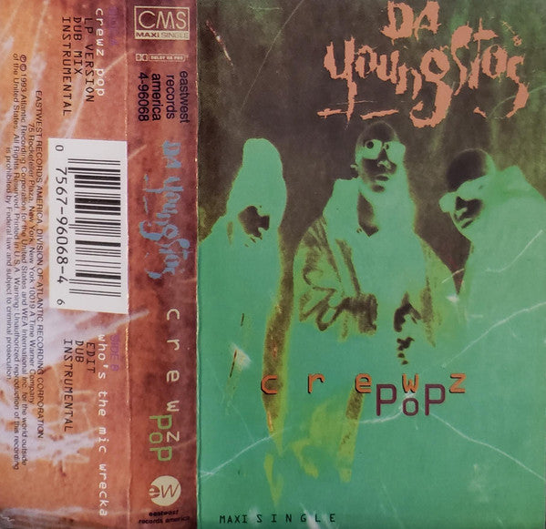 Da Youngsta's "Crewz Pop / Who's The Mic Wrecka" (Single)-Cassette Tapes-UnDigable Digs