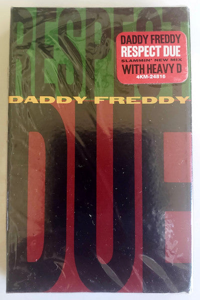 Daddy Freddy f; Heavy D "Respect Due" (Single)-Cassette Tapes-UnDigable Digs