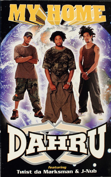 Dahru Featuring Twist Da Marksman & J-Nub "My Home / Connecticut" (Cassette Single)-Cassette Tapes-UnDigable Digs