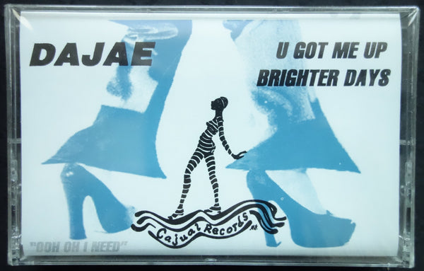 Dajae "U Got Me Up / Brighter Days" (Maxi-Single)-Cassette Tapes-UnDigable Digs