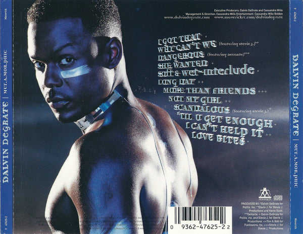 Dalvin DeGrate "Met.A.Mor.Phic" (CD)-CDs-UnDigable Digs