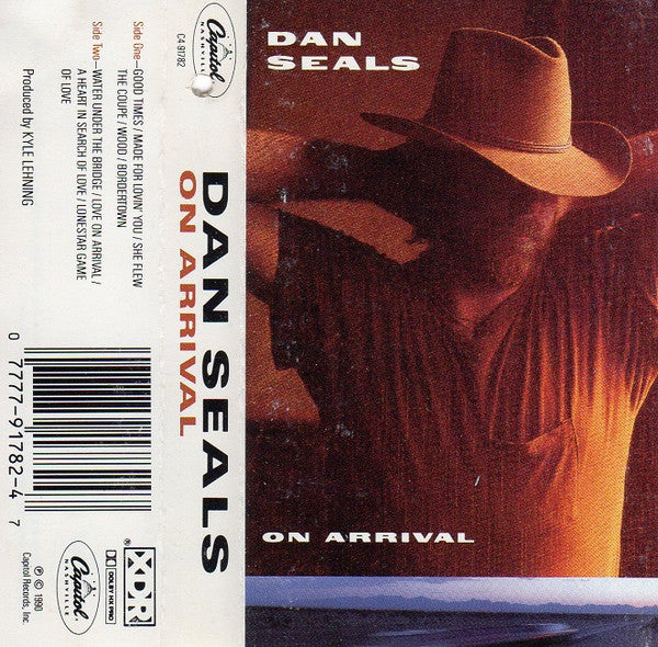 Dan Seals "On Arrival"-Cassette Tapes-UnDigable Digs