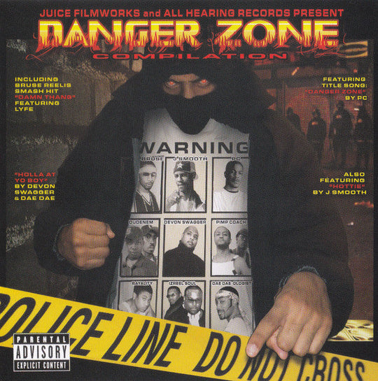 Danger Zone Compilation (CD & DVD) Classic Chicago Hardcore Gangsta Rap-CDs-UnDigable Digs