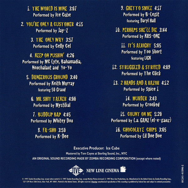 Dangerous Ground (The Original Motion Picture Soundtrack) (CD)-CDs-UnDigable Digs