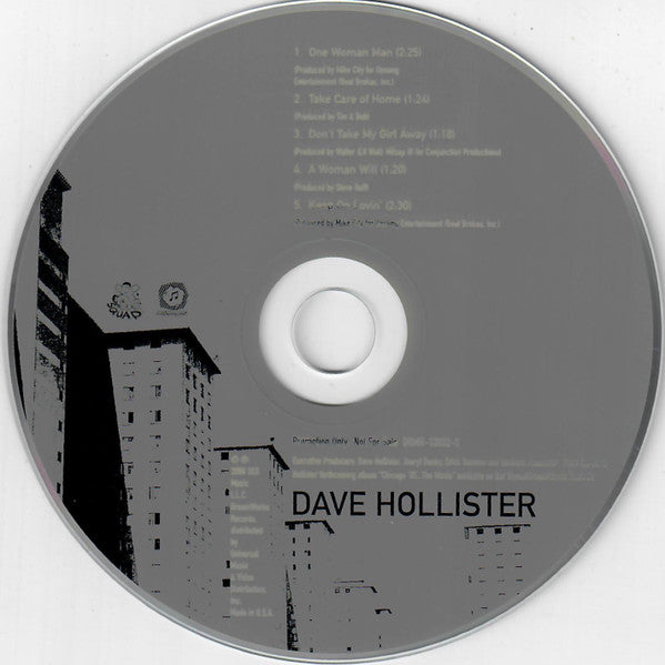 Dave Hollister "Dave Hollister" (Snippets) (Sampler)" (CD)-CDs-UnDigable Digs