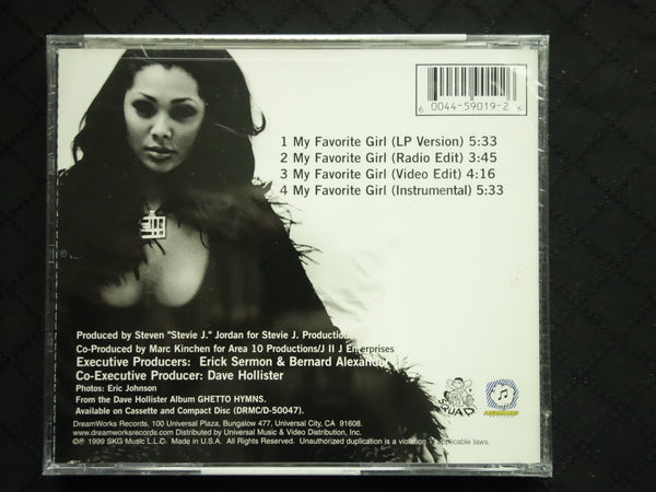 Dave Hollister "My Favorite Girl" (Single) (CD)-CDs-UnDigable Digs