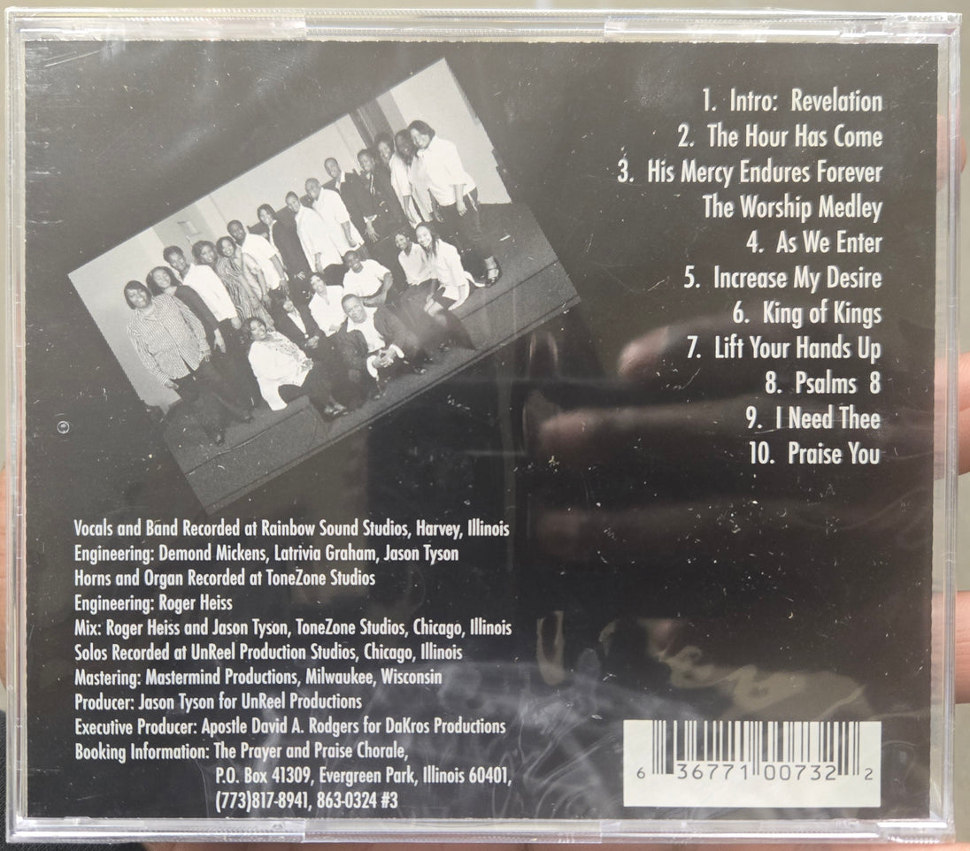 David A. Rodgers and The Prayer and Praise Chorale "The Hour Has Come" (CD)-CDs-UnDigable Digs