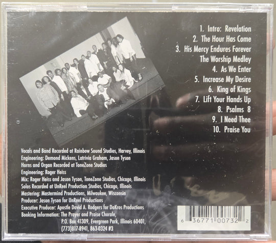 David A. Rodgers and The Prayer and Praise Chorale "The Hour Has Come" (CD)-CDs-UnDigable Digs