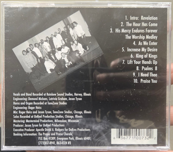 David A. Rodgers and The Prayer and Praise Chorale "The Hour Has Come" (CD)-CDs-UnDigable Digs
