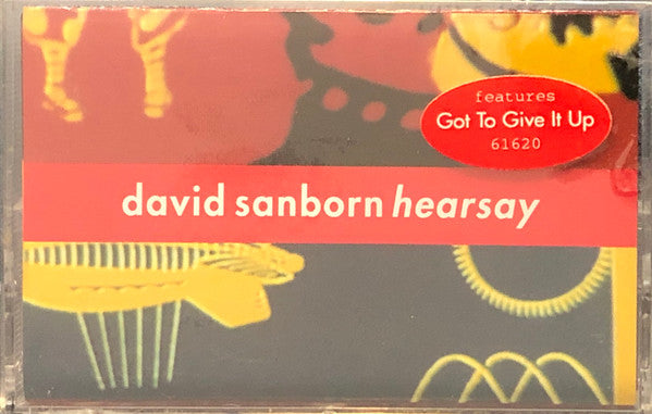 David Sanborn "Hearsay"-Cassette Tapes-UnDigable Digs