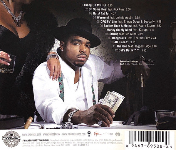 Daz Dillinger "So So Gangsta" (CD)-CDs-UnDigable Digs