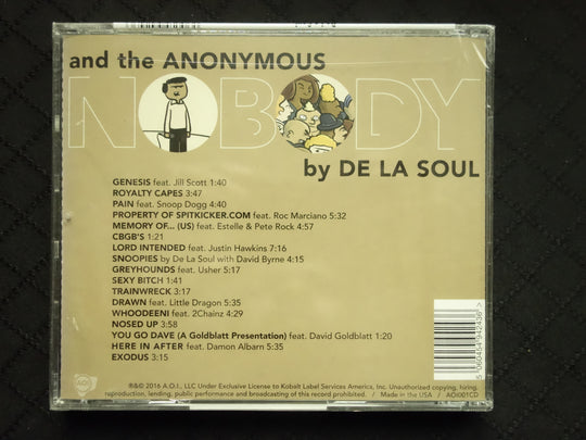 De La Soul "And The Anonymous Nobody" (CD)-CDs-UnDigable Digs