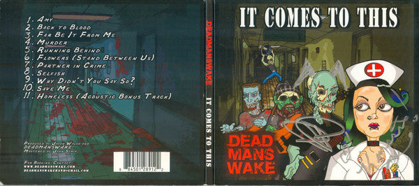 Dead Man's Wake "It Comes To This" (CD)-CDs-UnDigable Digs