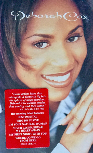 Deborah Cox "Deborah Cox"-Cassette Tapes-UnDigable Digs