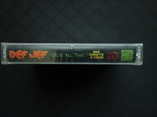 Def Jef "Cali's All That" (Maxi-Single)-Cassette Tapes-UnDigable Digs