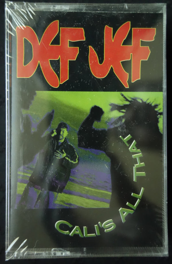 Def Jef "Cali's All That" (Maxi-Single)-Cassette Tapes-UnDigable Digs